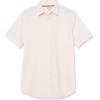 imageAmazon Essentials Mens SlimFit ShortSleeve Poplin ShirtPink