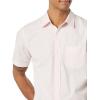 imageAmazon Essentials Mens SlimFit ShortSleeve Poplin ShirtPink