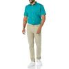 imageAmazon Essentials Mens SlimFit ShortSleeve Poplin ShirtTeal Blue