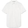 imageAmazon Essentials Mens SlimFit ShortSleeve Poplin ShirtWhite