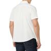 imageAmazon Essentials Mens SlimFit ShortSleeve Poplin ShirtWhite