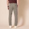 imageAmazon Essentials Mens SlimFit WrinkleResistant FlatFront Chino PantDark Brown