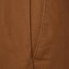 imageAmazon Essentials Mens SlimFit WrinkleResistant FlatFront Chino PantDark Khaki Brown