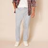 imageAmazon Essentials Mens SlimFit WrinkleResistant FlatFront Chino PantGrey