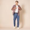 imageAmazon Essentials Mens SlimFit WrinkleResistant FlatFront Chino PantIndigo