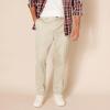 imageAmazon Essentials Mens SlimFit WrinkleResistant FlatFront Chino PantKhaki Beige