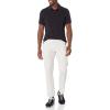 imageAmazon Essentials Mens SlimFit WrinkleResistant FlatFront Chino PantLight Grey