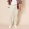 imageAmazon Essentials Mens SlimFit WrinkleResistant FlatFront Chino PantStone