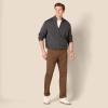 imageAmazon Essentials Mens Straight Fit 5Pocket Stretch Twill PantsBrown