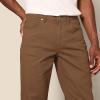 imageAmazon Essentials Mens Straight Fit 5Pocket Stretch Twill PantsBrown
