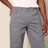 imageAmazon Essentials Mens Straight Fit 5Pocket Stretch Twill PantsDark Grey