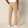 imageAmazon Essentials Mens Straight Fit 5Pocket Stretch Twill PantsDark Khaki Brown