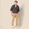 imageAmazon Essentials Mens Straight Fit 5Pocket Stretch Twill PantsDark Khaki Brown