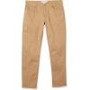imageAmazon Essentials Mens Straight Fit 5Pocket Stretch Twill PantsDark Khaki Brown