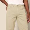 imageAmazon Essentials Mens Straight Fit 5Pocket Stretch Twill PantsKhaki Brown