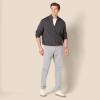 imageAmazon Essentials Mens Straight Fit 5Pocket Stretch Twill PantsLight Grey