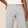 imageAmazon Essentials Mens Straight Fit 5Pocket Stretch Twill PantsLight Grey