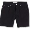 imageAmazon Essentials Mens StraightFit 7quot Inseam Stretch 5Pocket ShortsBlack