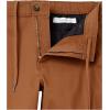 imageAmazon Essentials Mens StraightFit Chino Jogger PantDark Khaki Brown