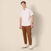 imageAmazon Essentials Mens StraightFit Chino Jogger PantDark Khaki Brown
