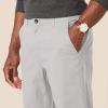 imageAmazon Essentials Mens StraightFit Chino Jogger PantLight Grey