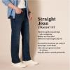 imageAmazon Essentials Mens StraightFit Stretch JeanRinsed