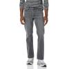 imageAmazon Essentials Mens StraightFit Stretch JeanWashed Grey