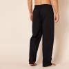 imageAmazon Essentials Mens StraightFit Woven Pajama Pant with PocketsBlack