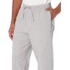 imageAmazon Essentials Mens StraightFit Woven Pajama Pant with PocketsGrey Plaid