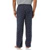 imageAmazon Essentials Mens StraightFit Woven Pajama Pant with PocketsNavy Paisley