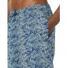 imageAmazon Essentials Mens StraightFit Woven Pajama Pant with PocketsNavy White Palm Leaf