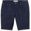 imageAmazon Essentials Mens Straightfit 9quot Inseam Stretch 5Pocket ShortMidnight Blue