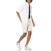 imageAmazon Essentials Mens Straightfit 9quot Inseam Stretch 5Pocket ShortStone