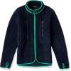 imageAmazon Essentials Mens Teddy Fleece FullZip Mock Neck Jacket with Chest PocketsDark Navy