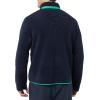 imageAmazon Essentials Mens Teddy Fleece FullZip Mock Neck Jacket with Chest PocketsDark Navy