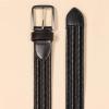 imageAmazon Essentials Mens Tubular Stretch Weave BeltBlack