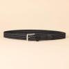 imageAmazon Essentials Mens Tubular Stretch Weave BeltBlack