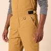 imageAmazon Essentials Mens WaterResistant Insulated Snow Bib OverallGold Light Brown Color Block