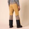 imageAmazon Essentials Mens Waterproof Insulated Snow Ski PantBlack Gold Color Block