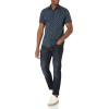 imageAmazon Essentials SlimFit Mens Short Sleeve Button Down ShirtNavy White Anchor Print