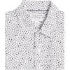 imageAmazon Essentials SlimFit Mens Short Sleeve Button Down ShirtNavy White Geo Print