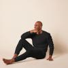 imageAmazon Essentials Thermal Long Johns Underwear Set for MenBlack