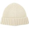 imageAmazon Essentials Unisex Adults Fisherman Ribbed BeanieEggshell White