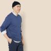 imageAmazon Essentials Unisex Adults Fisherman Ribbed BeanieNavy