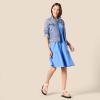 imageAmazon Essentials Womens ShortSleeve Crewneck Tiered DressBlue