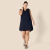 imageAmazon Essentials Womens Sleeveless Woven Shift DressNavy