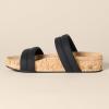 imageAmazon Essentials Womens Slide Cork SandalsBlack