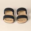 imageAmazon Essentials Womens Slide Cork SandalsBlack