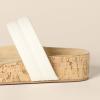 imageAmazon Essentials Womens Slide Cork SandalsWhite