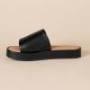 imageAmazon Essentials Womens Slide Flatform SandalBlack